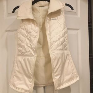 Brand New Columbia Ivory Bubble Vest